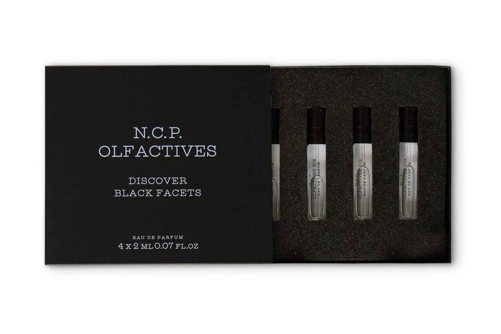 Discovery set Black Facets 4x2ml