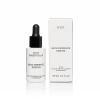 Vegan skin care from N.C.P Essentials, a white bottle with black text and black pipette and a protecting packininge box. Skin Defence Serum.